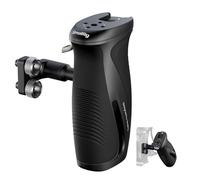 SMALLRIG Impugnatura laterale girevole con 1/4"-20 viti, per mano sinistra e destra, maniglia laterale girevole a 360° con silicone antiscivolo, carico massimo 15 kg