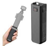 SMALLRIG Impugnatura Porta Batteria per DJI Osmo Pocket 4/3, Power Grip da 5000 mAh con Ricarica Rapida da 20W, Connessione Audio per Microfono Wireless, Filettatura da 1/4" per Treppiede, 5705