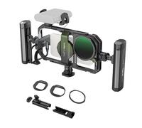 SMALLRIG Kit All-in-One per iphone/per Samsung/per Pixel VND - 4596 | Kit Video Universale a Sgancio Rapido per iphone, Maniglie Girevoli Wireless per SSD M.2