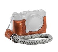 SMALLRIG Kit Custodia Pelle per fuji X-M5 Marrone - 4880 | Portatile e Protettivo (Marrone, Cinturino da Polso, Materiale in Vera Pelle, X-M5 Kit Custodia in Pelle per fujiFILM X-M5