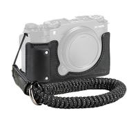 SMALLRIG Kit Custodia Pelle per fuji X-M5 Nero - 4879 | Portatile e Protettivo (Nero, Cinturino da Polso, Materiale in Vera Pelle, X-M5 Kit Custodia in Pelle per fujiFILM X-M5