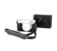 SMALLRIG Kit Custodia Pelle X100VI Nero - 5622 | Portatile e Protettiva, Include Mezza Borsa in Pelle, Kit Custodia in Pelle per fujiFILM X100VI, Custodia Flip e Tracolla