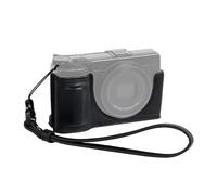 SMALLRIG Kit Custodia Vera Pelle per RICOH GR IV/GR III Series - 5676 | Custodia mezzo corpo vintage, per RICOH GR IV/GR III/GR IIIx/GR III HDF/GR IIIx HDF, con tracolla, nero