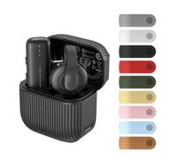 SMALLRIG Kit di Microfono Wireless S70-C1 (1 TX + 1 RX + 9 Coperture), Nero | Con Ricevitore USB-C, 9 Preset di Equalizzazione, 20 Ore di Autonomia della Batteria, Design Senza Logo - 6546
