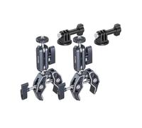 SMALLRIG Kit di morsetti a forma di granchio con braccio magico a testa sferica, capacità di carico 3,5 kg, gamma di morsetti da 1,3 a 6,3 cm, confezione da 2