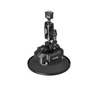 SMALLRIG Kit di supporto elettrico a ventosa da 5" con braccio magico e testa a sfera per veicoli, batteria da 2000 mAh tipo C supporto per auto per fotocamere, per GoPro, per DJI, per Insta360-5399