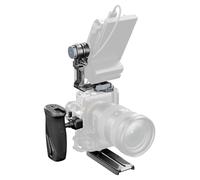 SMALLRIG Kit di Supporto per Monitor a L per Riprese Verticali con Binari NATO, Maniglia Laterale Girevole, Piastra per Manfrotto 501PL, Regolazione Continua dello Smorzamento - 6316
