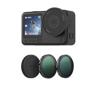 SMALLRIG Kit Filtri per DJI Osmo Action 6, ND16/CPL e Filtro Black Mist da 1/4" con Copertura in Silicone, Attacco a Scatto, Non è Necessario Rimuovere l'obiettivo, Accessori per Action Cam - 5896