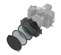 SMALLRIG Kit Filtro con Morsetto Regolabile da 67 mm a 82 mm, con Filtro CPL e Filtro Black Diffusion 1/4, per Fotocamere DSLR Mirrorless - 4412