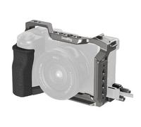 SmallRig A6700 Cage HawkLock Kit gabbia a sgancio rapido per Sony Alpha 6700 w Impugnatura in silicone, morsetto per cavo e piastra per Arca 5060