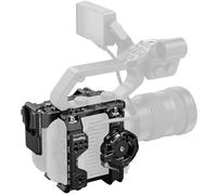 SMALLRIG Kit Gabbia di Ripresa Verticale per Sony FX6, Piastra per Batteria V-Mount, Adattatore per Impugnatura Laterale, Supporto per Impugnatura Superiore Integrato, Slitta NATO HawkLock - 5801