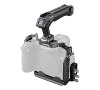 SmallRig Kit gabbia per Panasonic G9 II / S5 II / S5 IIX con maniglia superiore NATO, morsetto per cavi HDMI/USB-C, piastra a sgancio rapido integrata per Arca, fori filettati da 1/4''-20 - 5752