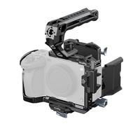 SmallRig Kit gabbia per Sony FX3 / FX30 con gabbia, piastra di montaggio batteria V-Mount, protezione schermo LCD, maniglia superiore, morsetto cavo per HDMI, guida NATO - 5823