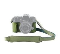SMALLRIG Kit Mezza Pelle per fuji X-T50 Verde - 4711 | Custodia in Pelle perFotocamera in Stile Retrò, Telaio in Lega di Alluminio, X-T50 Half Leather Case Kit