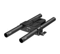 SMALLRIG Kit Piastra di Base per Fotocamera con Morsetto per Guida Asta LWS da 15 mm, Aste in Fibra di Carbonio da 15 mm, per Sony A6500 A6600 A6300, per Canon R5 R6, per Sony A7SIII / A7III - 5609