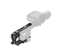 SMALLRIG Kit Piastra di Estensione per Sony XLR-H2, Impugnatura Chiusa | sistema di bloccaggio a sgancio rapido HawkLock, fori filettati da 1/4"-20 e fori di posizionamento ARRI - 6781