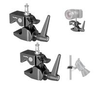 SMALLRIG Kit Super Clamp 2pz 15kg 1/4"+3/8"-5318 | Alte prestazioni, per tubi e superfici piane