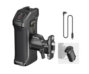 SMALLRIG Maniglia laterale girevole con Trigger Rec per fotocamere mirrorless selezionate, per Sony Alpha 7 IV/Alpha 7R V / A7 III / FX3 / Alpha 9, compatibile con batteria F550/570, controllo