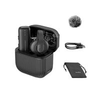 SMALLRIG Microfono Wireless S70-C1 (1 Trasmettitore + 1 Ricevitore + Custodia di Ricarica), USB-C per Smartphone Android/Fotocamere/Action camera, 20 ore di Autonomia, Riduzione del Rumore - 5718