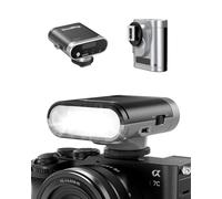 SmallRig Mini flash RS20 per fotocamera Sony per Canon, GN12 Speedlight per fotocamera con batteria da 2000 mAh schermo OLED, 500 flash a piena potenza/1.8s di riciclaggio/6500 K, modalità A/M 8