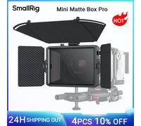 SmallRig Mini Matte Box Pro Mini Follow Focus Protezione contro l'abbagliamento e l'abbagliamento Sgancio rapido aggiornato con bandiera laterale