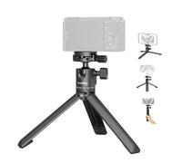 SMALLRIG Mini Treppiede da Tavolo Testa Sfera 360° - 4630 | Treppiede da Tavolo Compatto in Lega di Alluminio, Piastra a Sgancio Rapido per DSLR, Carico Fino a 5 kg/11 Libbre