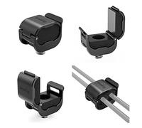 SMALLRIG Morsetto per Cavo per Fotocamera (4 pezzi) per Cavo HDMI/SDI/Microfono, Supporto per Montaggio con Blocco del Cavo per Fotocamera DSLR Cavo da 2-6 mm - 3685