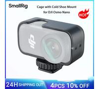 SmallRig Nano Action Camera Cage con supporto per pattino freddo per DJI Osmo Nano scatto orizzontale/verticale con pattino freddo anti-torsione5758