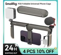 SmallRig P20 Gabbia per telefono universale pieghevole, supporto per treppiede stabilizzatore per custodia per impianto video per smartphone per iPhone 17 Pro /Pro Max Android