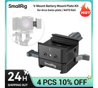 Kit piastra di montaggio batteria V-Mount SmallRig 5690 per piastra Arca-Swiss / guida NATO
