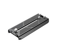 SMALLRIG Piastra di montaggio per Manfrotto 501PL, commutazione rapida orizzontale/verticale, protezione antitorsione con due viti, cuscinetto in silicone integrato, con chiave a doppia testa - 6318