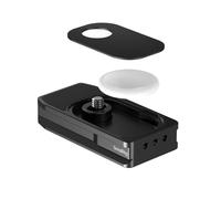 SMALLRIG Piastra di montaggio universale per AirTag e SmartTag2, piastra di | Piastra di base a sgancio rapido per fotocamera tipo Arca, cuscinetto in EVA integrato, 20 viti da 0,6 cm, per Sony e Canon