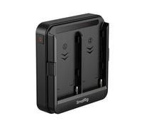 SMALLRIG Piastra per doppia batteria NP-F, alimentatore per porte D-Tap, DC, USB-C, piastra di montaggio adattatore per batterie NP-F550 / 570/750 / 770/950 / 970, supporta UPS - 5536