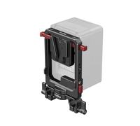 SMALLRIG Piastra V-mount con Doppio Bloccaggio V-Lock - 6273 | Piastra V-mount con Morsetto a Doppia Asta da 15 mm, foro Filettato da 1/4"-20, per Batterie, Fotocamere