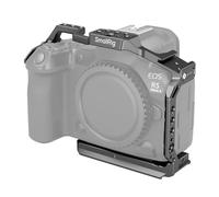 SMALLRIG R5 II Cage per Canon R5 Mark II, Gabbia Video per Fotocamera in Lega di Alluminio con Attacco Cold Shoe, Fori Filettati da 1/4''-20 e 3/8''-16, Piastra a Sgancio Rapido per Arca-Swiss - 4978