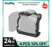 SmallRig "HawkLock" Mezza gabbia a sgancio rapido per Canon EOS R6 Mark III / R6 Mark II / R5 Mark II con piastra a sgancio rapido Arca-Swiss