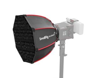 SMALLRIG RA-D30 Mini Softbox Parabolico con Sgancio Rapido, Softbox da 29 cm Compatibile con la Lampada Video LED COB SMALLRIG RC 60B 4376/4518-4358