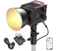 SMALLRIG RC 100B COB - Luce video portatile, 2700-6500 K, 100 W, 20100 Lux, controllo app, High CRI 97+ Spotlight per fotografia e video, versione Pro - 5142