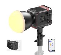 SMALLRIG RC 100B COB Video Light Bicolore 2700K-6500K - 4893 | Controllo App per Fotografia e Studio Fotografico, Piastra Batteria Integrata, Ricarica Rapida Type-C PD
