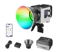 SMALLRIG RC 220C RGB COB LED Video Light Supporto Bowens 200W 36000 Luce Video Full Color 2500-10000K, CRI97+/TLCI98+, Supporta Alimentazione Wireless, Controllo App, per Fotografia - 5098