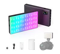 SMALLRIG RGB Video Light, RM120 Portatile On Camera Light, 5000mAh 2500K-8500K CRI 98+, Illuminazione per videoconferenza professionale Full Color LED Light Panel per Vlog, Photography - 3808