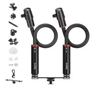 SMALLRIG RM 03 Kit 2x Luce Macro 5 Colori - 5796 | RM 03 Luce LED per Macrofotografia - Confezione da 2, Angolo del Fascio Regolabile, Barra di Prolunga a Slitta