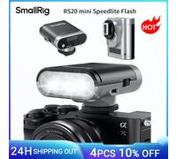SmallRig RS20 Mini Flash per Fotocamera Sony e Canon GN12 Speedlight con Schermo OLED, 500 Flash a Piena Potenza/1.8s Ricarica Rapida