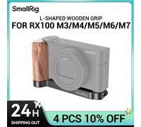 SmallRig RX100 M7 Impugnatura in legno a forma di L per Sony RX100 III / IV / V(VA) / VI / VII Rx100 M6 Vlog Rig per fotocamera Vlogging 2467