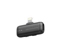 SmallRig S70 Mic Lightning Wireless Receiver S70RX-L - Nero | Per iPhone/per iPad porta Lightning, per trasmettere audio di qualità in vlogging, live streaming e creazione di contenuti