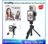SmallRig Schermo per monitor selfie video wireless, kit Vlog per telefono per fotocamera posteriore Sync iPhone 17 con clip magnetica per supporto per telefono remoto