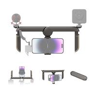 SMALLRIG Smartphone Video Rig Pieghevole, Phone Rig per Vlogging per Videomaker per iPhone 15/14/13/12 Pro Max per Samsung S10+ S10 S9 per Huawei P30 Pro e Altri Telefoni Android - 4047