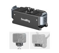 SMALLRIG Staffa magnetica a sgancio rapido per GoPro Hero 13, adattatore in alluminio con viti da 1/4"-20 e doppi artigli, base compatibile con staffe per collo, bastoncini selfie, bracci magici