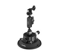 SMALLRIG Supporto a Ventosa da 4,5" con Braccio Bagico a Testa Sferica, Supporto per Action Cam per DJI Osmo Action 5 Pro/4, per Insta360 x5, per GoPro 13/12, Capacità di Carico 1,5 kg, 5855