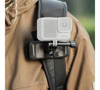 SMALLRIG Supporto magnetico a clip per zaino per GoPro Hero 13/12/11/10, per DJI Osmo Nano Action 6/5 Pro/4/3/Pocket 3, per Insta360 X5/4/3/Ace Pro 2, con adattatore per testa a sfera Base Mantis Hook